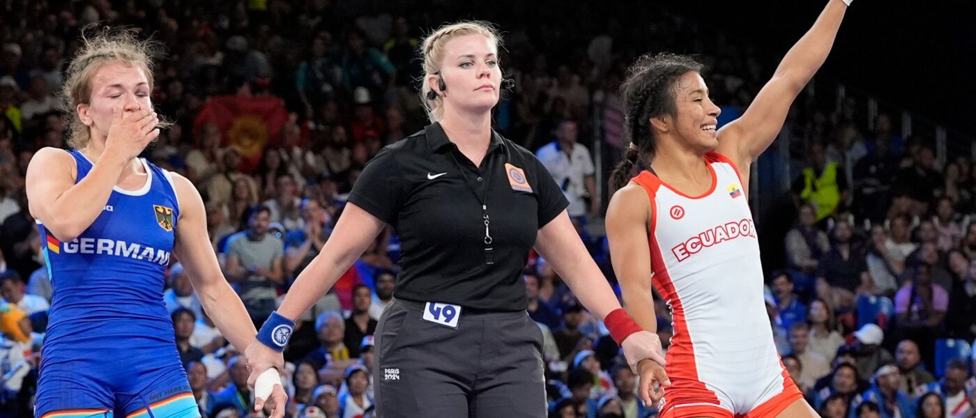 Annika Wendle (l.) verlor das Halbfinale deutlich, hat aber noch die Chance auf Bronze.