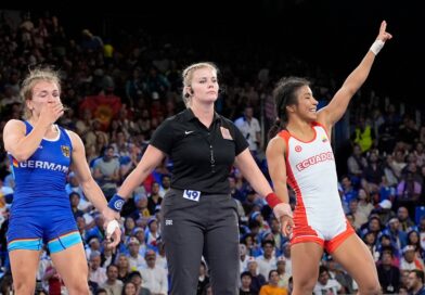 Annika Wendle (l.) verlor das Halbfinale deutlich, hat aber noch die Chance auf Bronze.