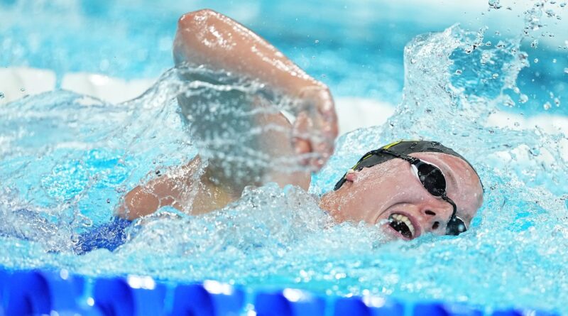 Isabel Gose ist mit der 4x200 Meter Freistil-Staffel ausgeschieden.