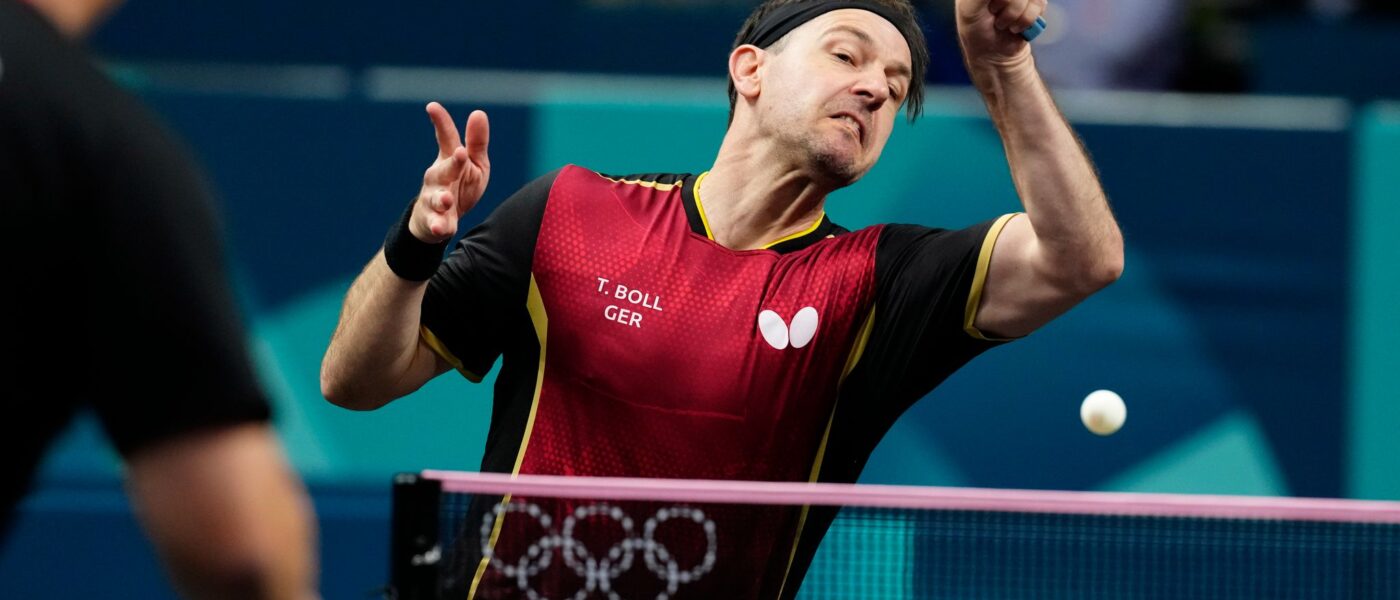 Timo Boll startet erfolgreich in seine letzten Olympischen Spiele.