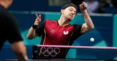 Timo Boll startet erfolgreich in seine letzten Olympischen Spiele.