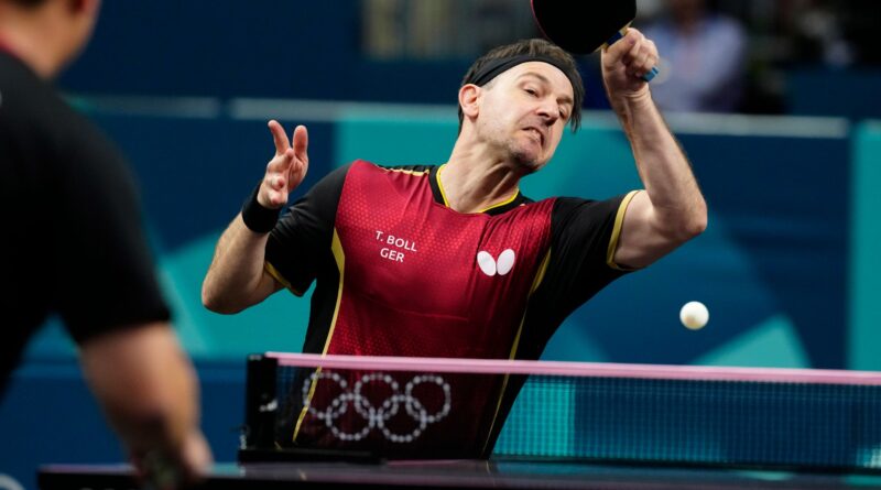 Timo Boll startet erfolgreich in seine letzten Olympischen Spiele.