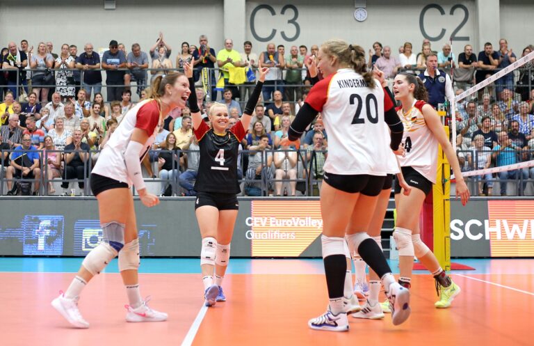 Die Volleyballerinnen gewannen auch ihr zweites Spiel.