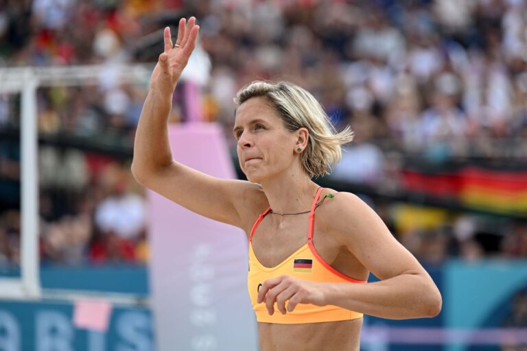 Laura Ludwig spielt zum letzten Mal am Hamburger Rothenbaum.