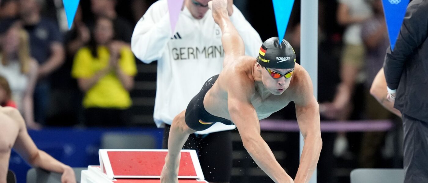 Die deutsche 4x100 Meter Lagen-Staffel hat den siebten Platz belegt.