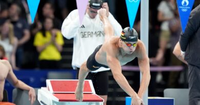 Die deutsche 4x100 Meter Lagen-Staffel hat den siebten Platz belegt.