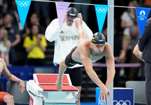 Die deutsche 4x100 Meter Lagen-Staffel hat den siebten Platz belegt.