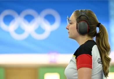 Doreen Vennekamp verpasste im Wettbewerb mit der Sportpistole überraschend das Finale.