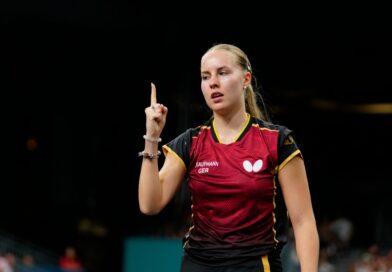 Ihr Weg führt nach oben: Tischtennisspielerin Annett Kaufmann