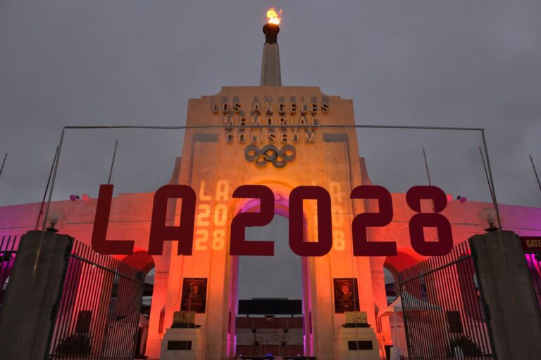 Nach dem Ende der Spiele in Paris richten sich die Blicke auf den nächsten Olympia-Gastgeber Los Angeles.