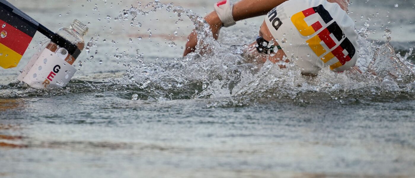 Leonie Beck musste sich nach ihrem Freiwasserrennen mehrmals übergeben.