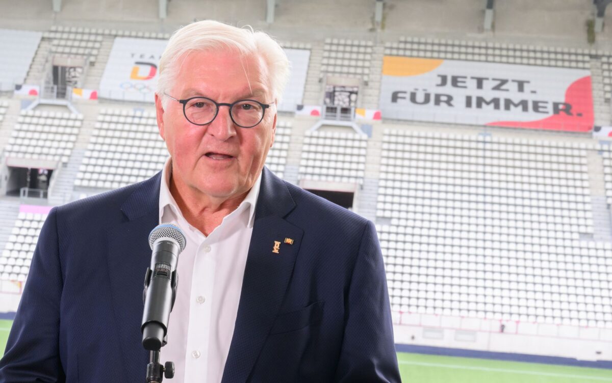 Steinmeier wünscht sich Olympische Spiele auch in Deutschland.