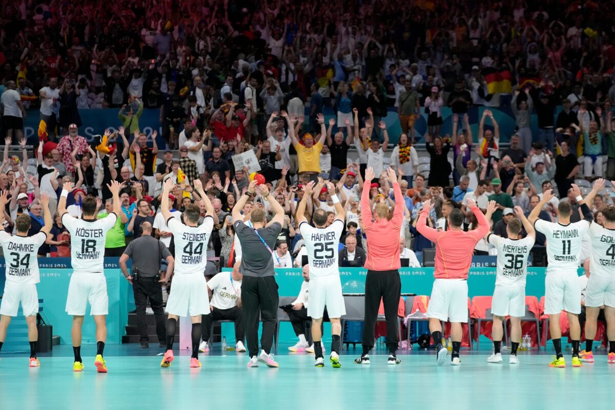 Die deutschen Handballer können bei Olympia Gold gewinnen.