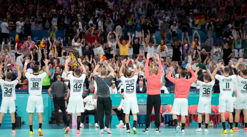 Die deutschen Handballer können bei Olympia Gold gewinnen.