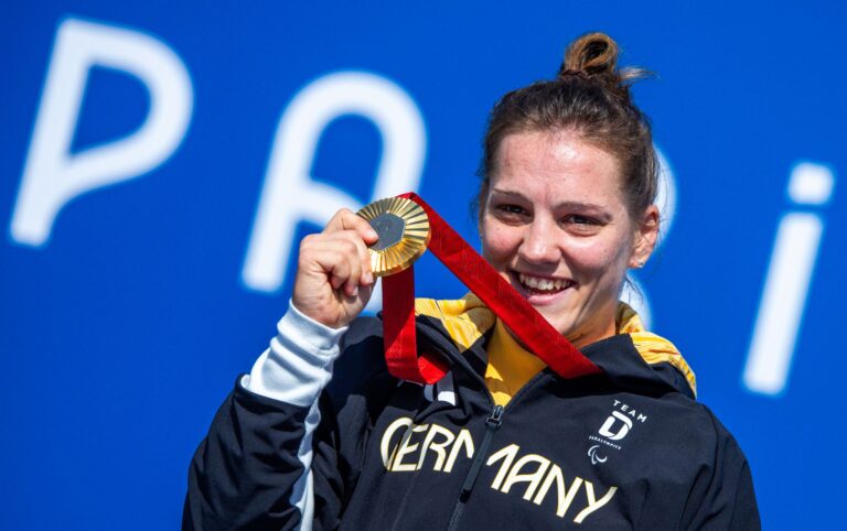 Radsportlerin Maike Hausberger hat die nächste Chance auf Gold im Straßenrennen.