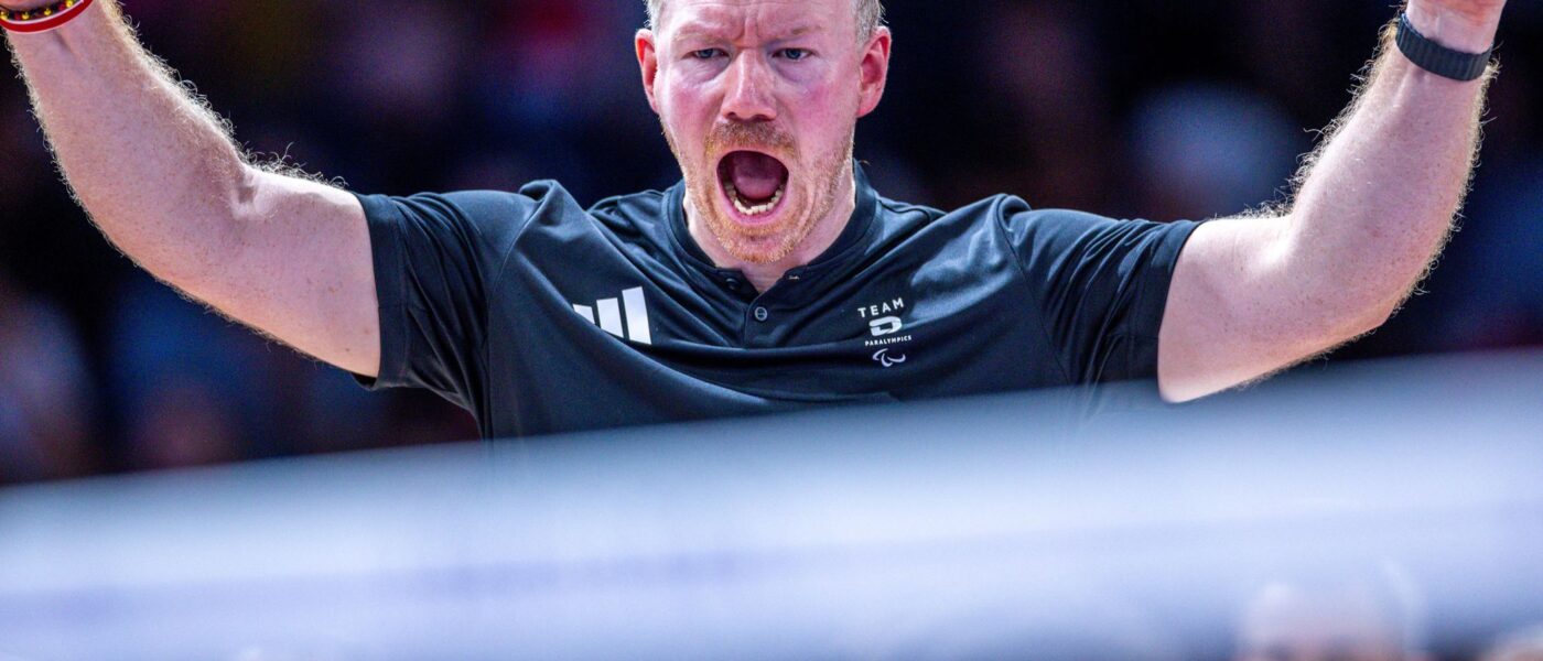 Christoph Herzog freut sich auf das Halbfinale im Sitzvolleyball.