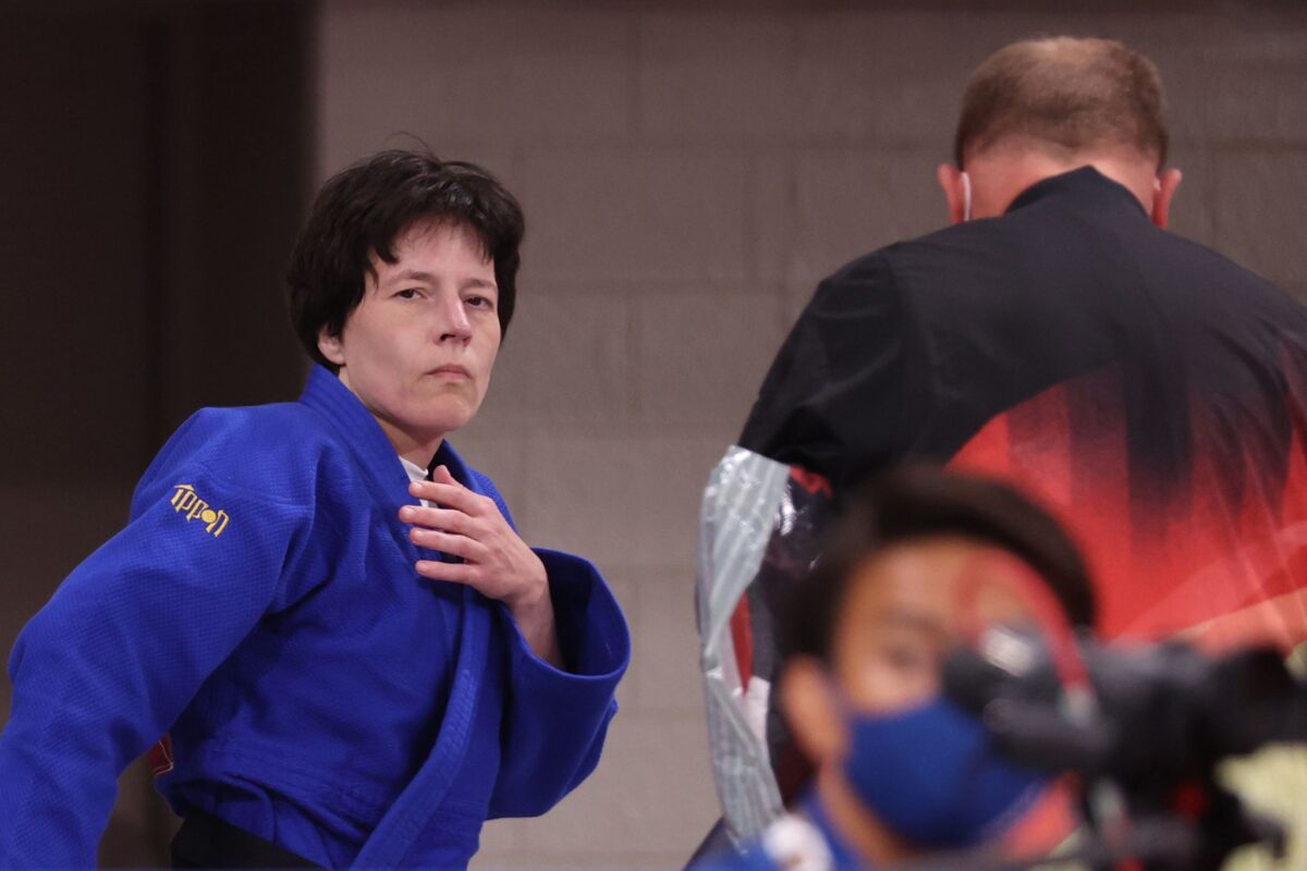 Weiter für Deutschland auf der Judo-Matte: Ramona Brussig.