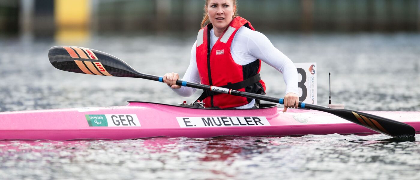 Edina Müller hat bei den Paralympics im Kajak über 200 Meter die Bronzemedaille gewonnen.