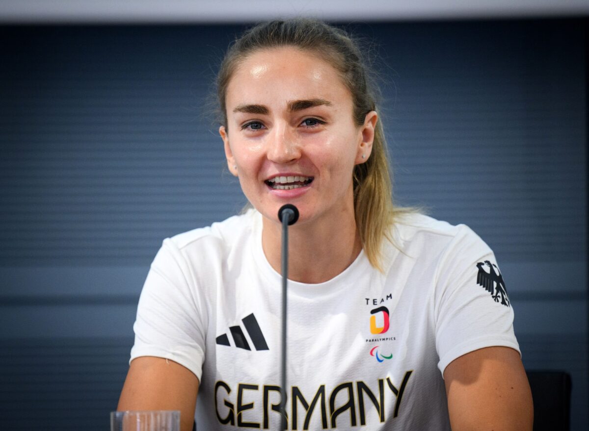 Die Schwimmerin Elena Semechin peilt Paralympics-Gold über 100 Meter Brust an.