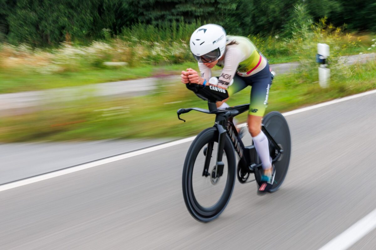 Triathletin Laura Philipp setzt in Nizza vor allem auf ihre Radstärke.