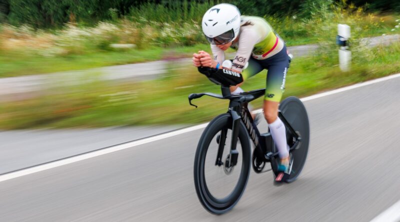 Triathletin Laura Philipp setzt in Nizza vor allem auf ihre Radstärke.