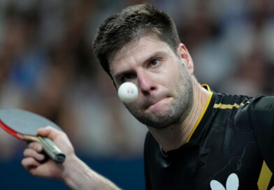 Tischtennis-Profi Dimitrij Ovtcharov erreicht beim Grand Smash in China die zweite Runde.